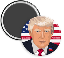 Load image into Gallery viewer, Trump 2020 campaign button magnet
