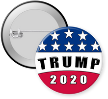 Load image into Gallery viewer, Trump 2020 campaign button pinback
