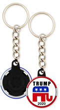 Load image into Gallery viewer, Vote for Trump 2020 Campaign Button Keychain
