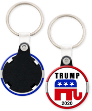 Load image into Gallery viewer, Vote for Trump 2020 Campaign Button Keyring
