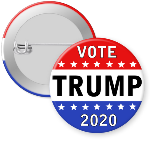 Trump 2020 Campaign Button Pin