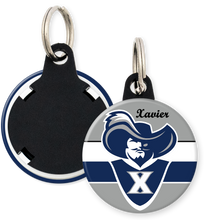 Load image into Gallery viewer, Xavier University Button Keyring Keychain
