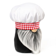 Load image into Gallery viewer, Little Chef Kitchen Gnome in red and white

