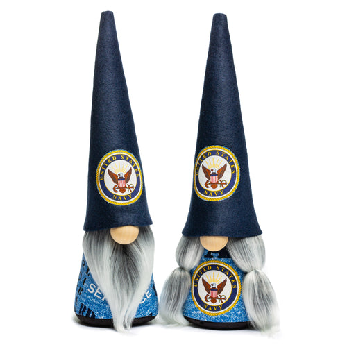 Joyful Gnomes United States Navy Military Indoor Tabletop Gnomes