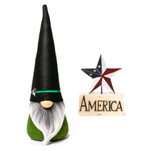Load image into Gallery viewer, Thin green line military lives matter fabric gnome
