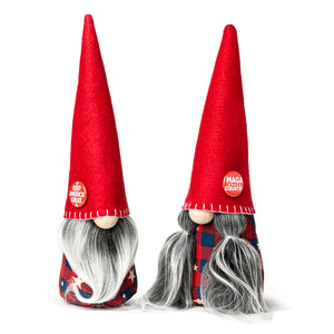 Handcrafted Patriotic MAGA Gnomes by Joyful Gnomes